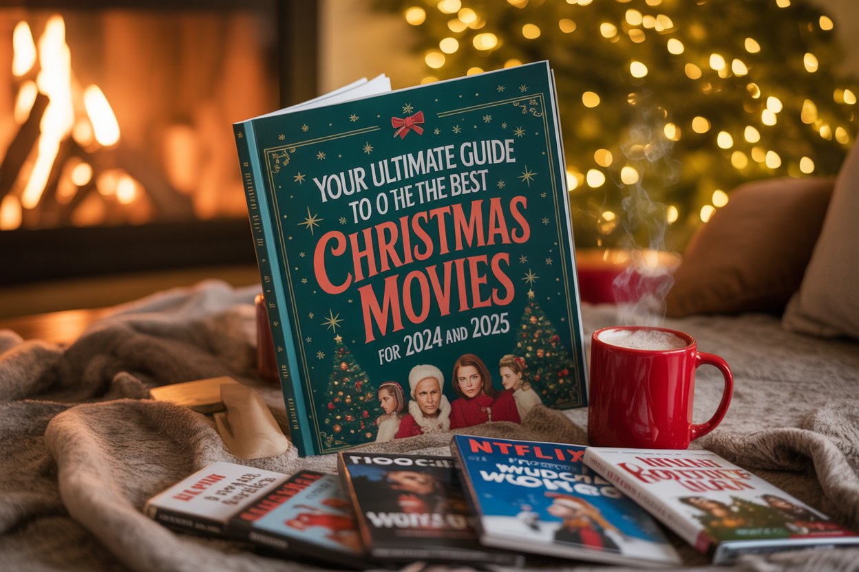 Cozy Christmas Cinema Scene