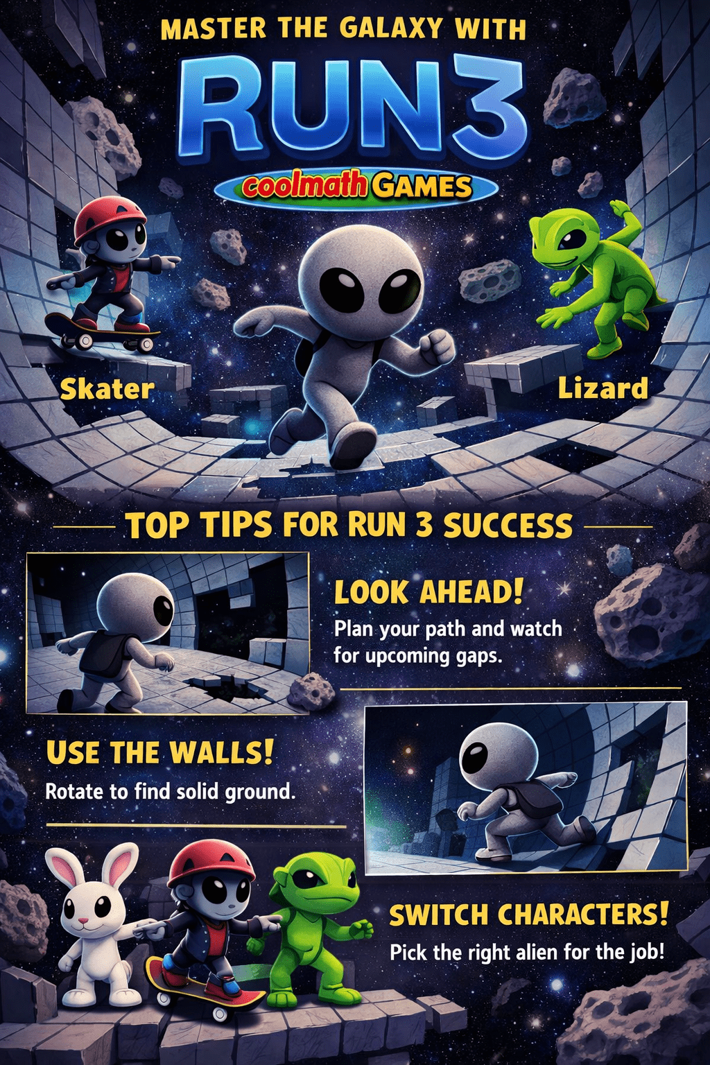 Cool Math Games feature visual