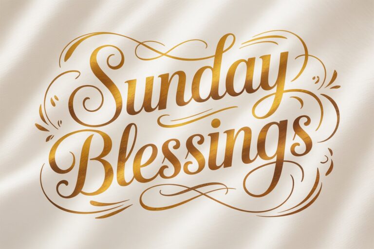 Sunday Blessings