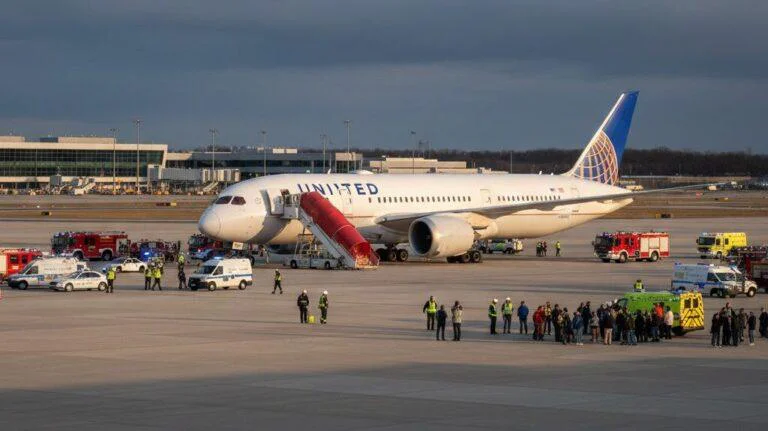 United Airlines Flight UA770 Emergency Diversion