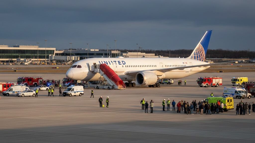 United Airlines Flight UA770 Emergency Diversion