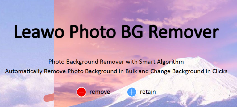 Leawo Photo BG