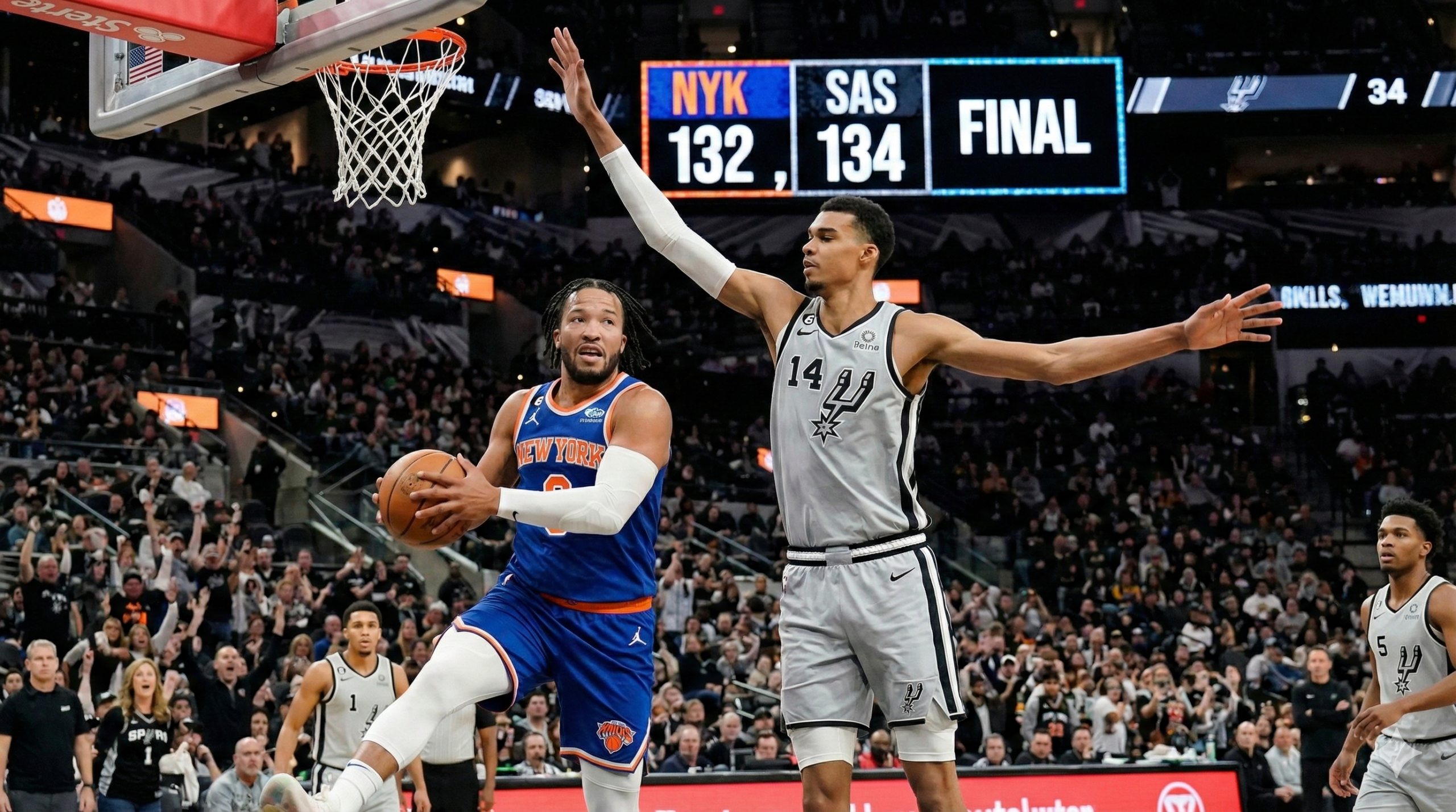 Knicks vs San Antonio Spurs Match Player Stats