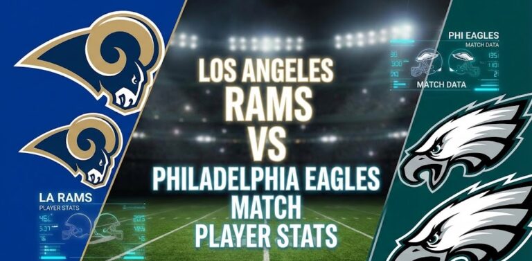 Los Angeles Rams vs Philadelphia Eagles Match Player Stats