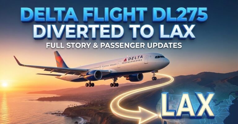 Delta Flight DL275 Diverted to LAX