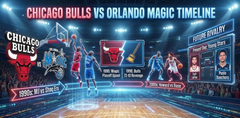 Chicago Bulls vs Orlando Magic Timeline