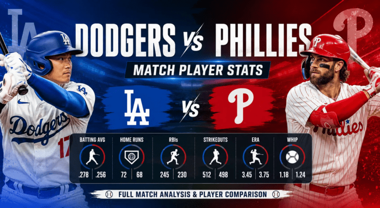 Dodgers vs Phillies