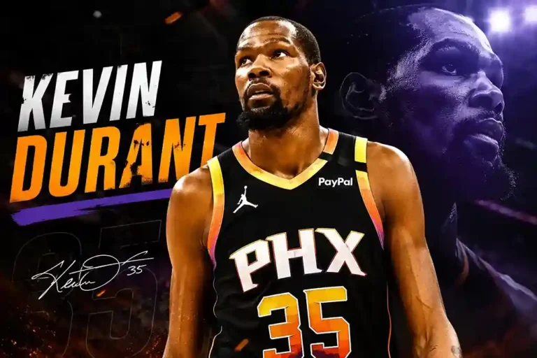Kevin Durant Stats basketball player in action