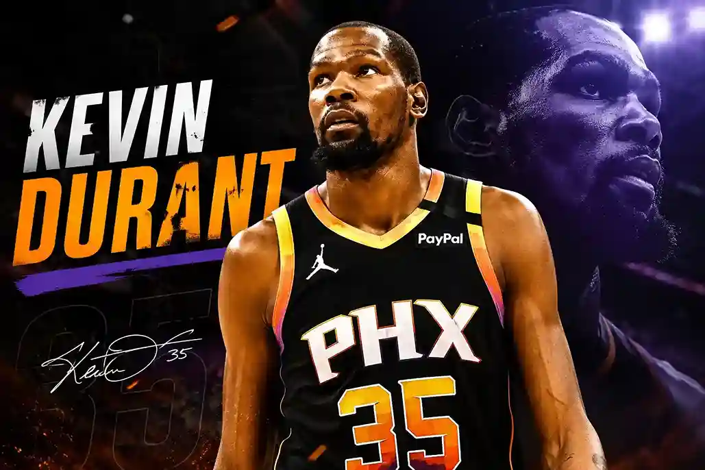 Kevin Durant Stats basketball player in action